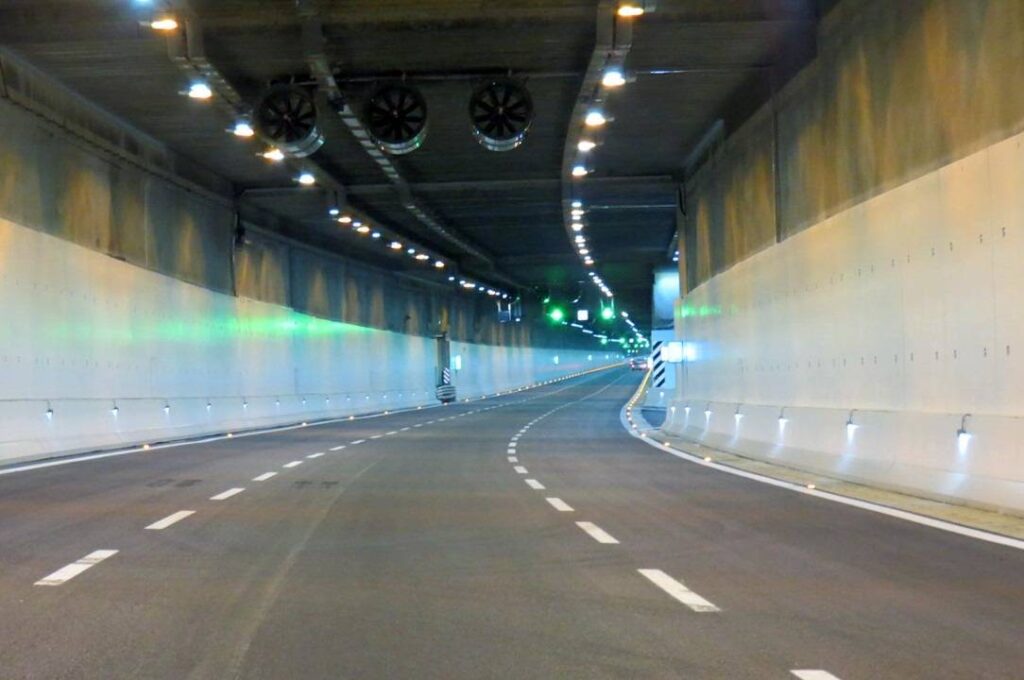 attraversamento monza tunnel ss36 - lavori